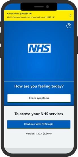 NHS App image